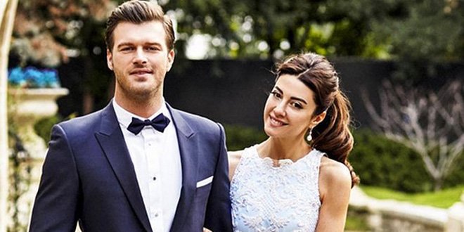 kivanc tatlitug gets married to basak dizer poster