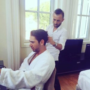 Kadir Dogulu’s groom shaving foto