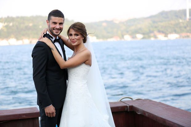 Berk Oktay and Merve Sarapcioglu got married on August 21, 2016