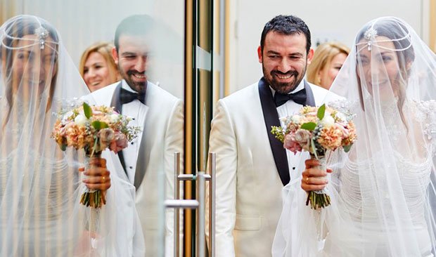 Burcu Kara and Firat Parlak got married on February 19, 2016