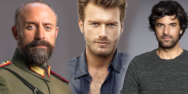 Engin Akyurek (Olene Kadar), Halit Ergenc (Vatanim Sensin), Kivanc Tatlitug (Cesur ve Guzel) actors featured photos