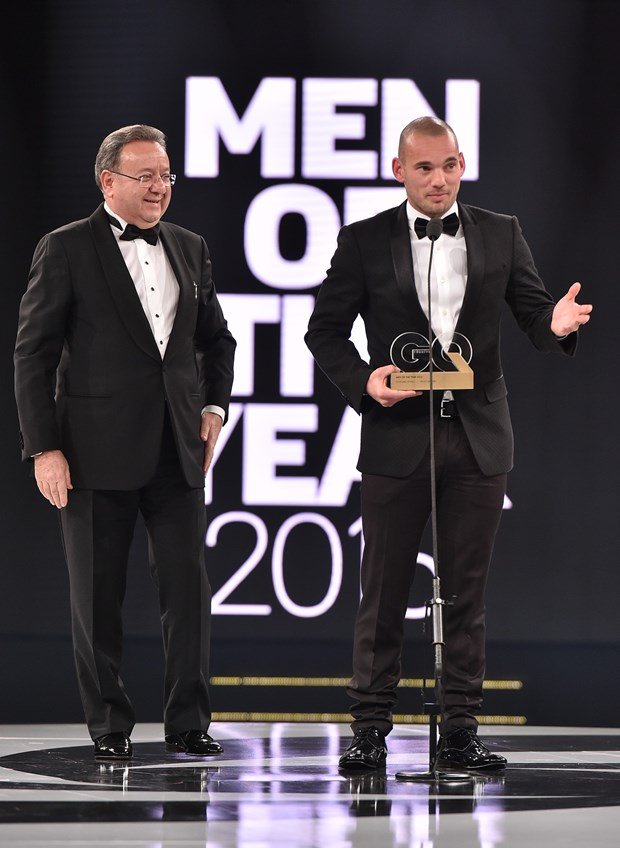 GQ Turkey Men of The Year – Best Sportsman: Wesley Sneijder