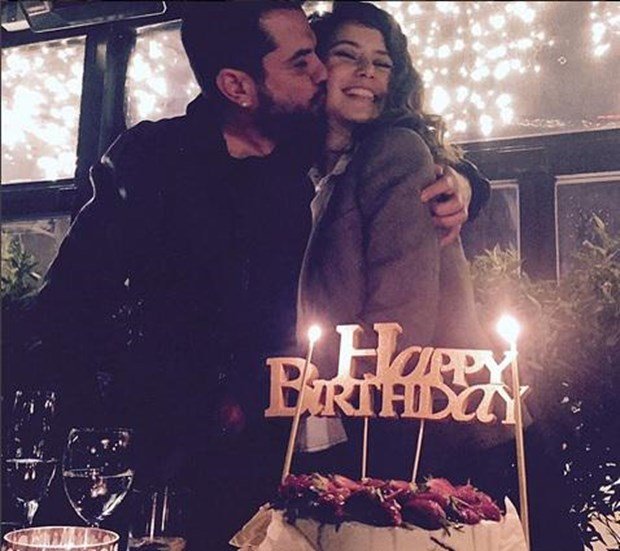 Beren Saat's 2017 Birthday cake