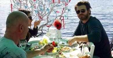 Kivanc Tatlitug and His Wife Basak Dizer Opened Travel Season