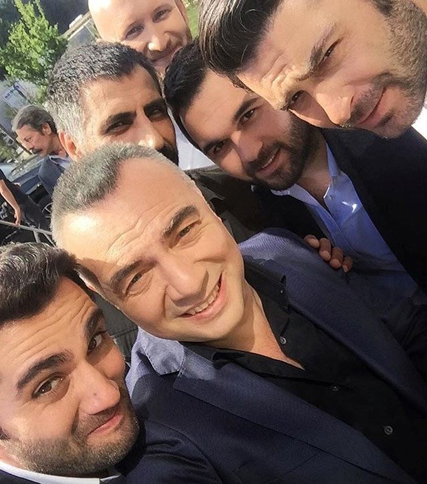 Ozan Akbaba, Okan Turan, Yunus Emre Yildirimer in Bandits (Eskiya Dunyaya Hukumdar Olmaz) Tv Series studio