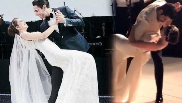 Fahriye Evcen Burak Ozcivit wedding dance 1