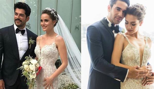 Fahriye Evcen Neslihan Atagul wedding dress