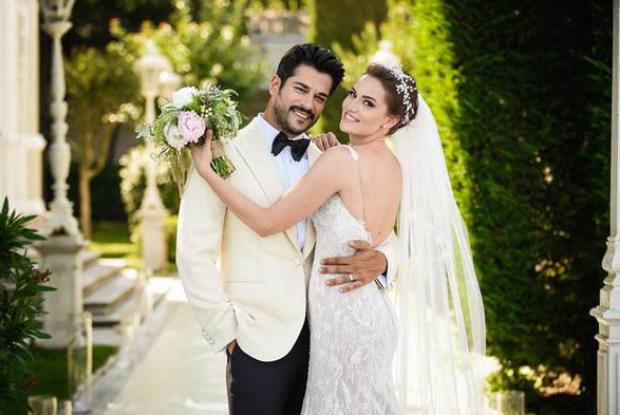 burak ozcivit fahriye evcen wedding photo