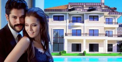 New House of Burak Ozcivit and Fahriye Evcen