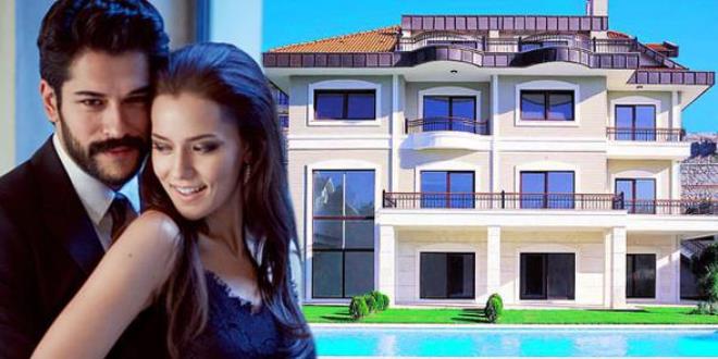 New House of Burak Ozcivit and Fahriye Evcen