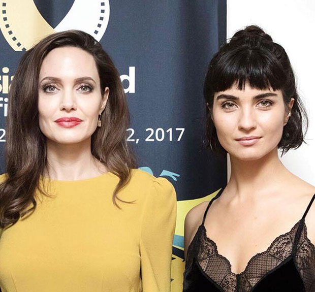 Angelina Jolie and Tuba Buyukustun