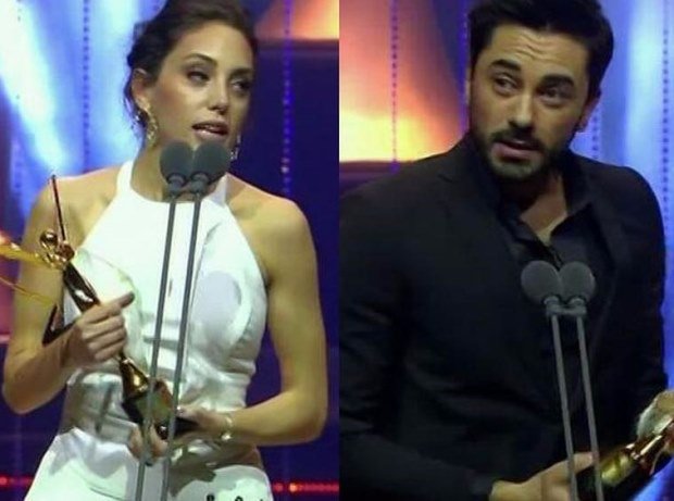 Best Couple Award: Oyku Karayel and Gokhan Alkan