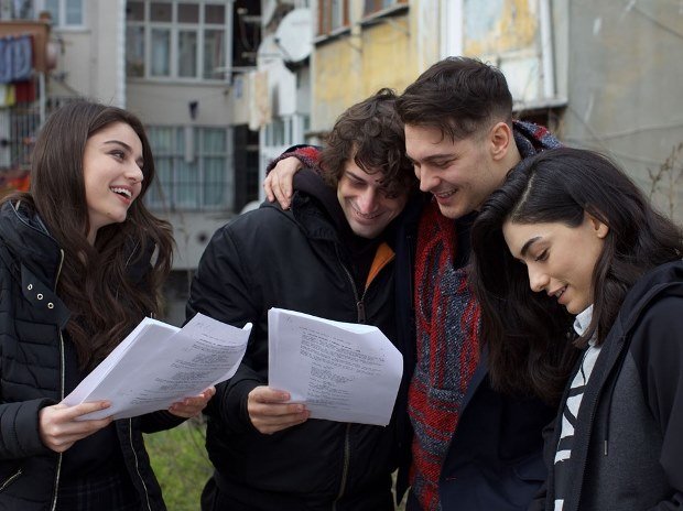 Çağatay Ulusoy, Okan Yalabık, Ayça Ayşin Turan, Hazar Ergüçlü and Mehmet Kurtuluş