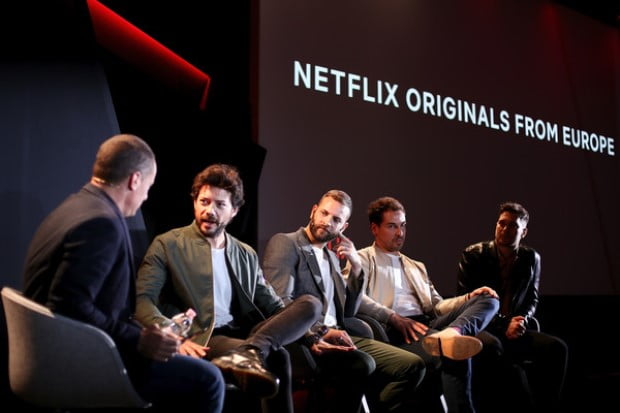 Cagatay Ulusoy’s photos from Netflix “See What’s Next” event