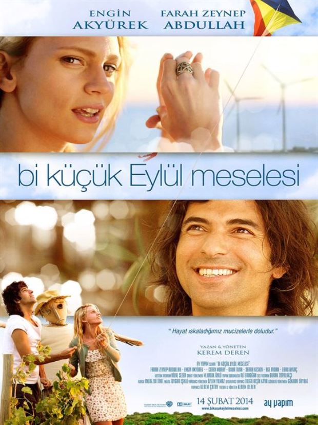 A Small Eylul Affair (Bi Küçük Eylül Meselesi) (Engin Akyurek - Farah Zeynep Abdullah) Poster