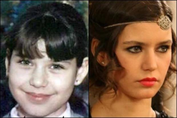 Beren Saat Childhood Photo and Beren Saat 2018 Photo