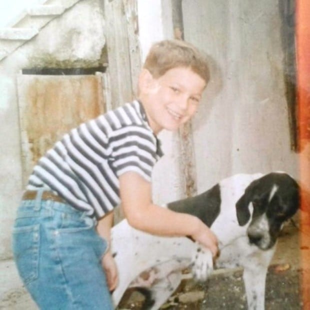 Cagatay Ulusoy Childhood Photo