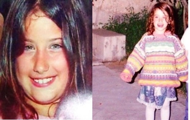 Hazal Kaya Childhood Photo