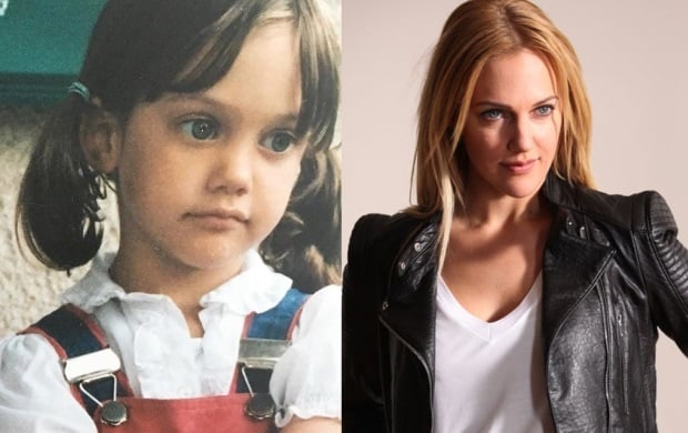 Meryem Uzerli Childhood Photo and Meryem Uzerli 2018 Photo