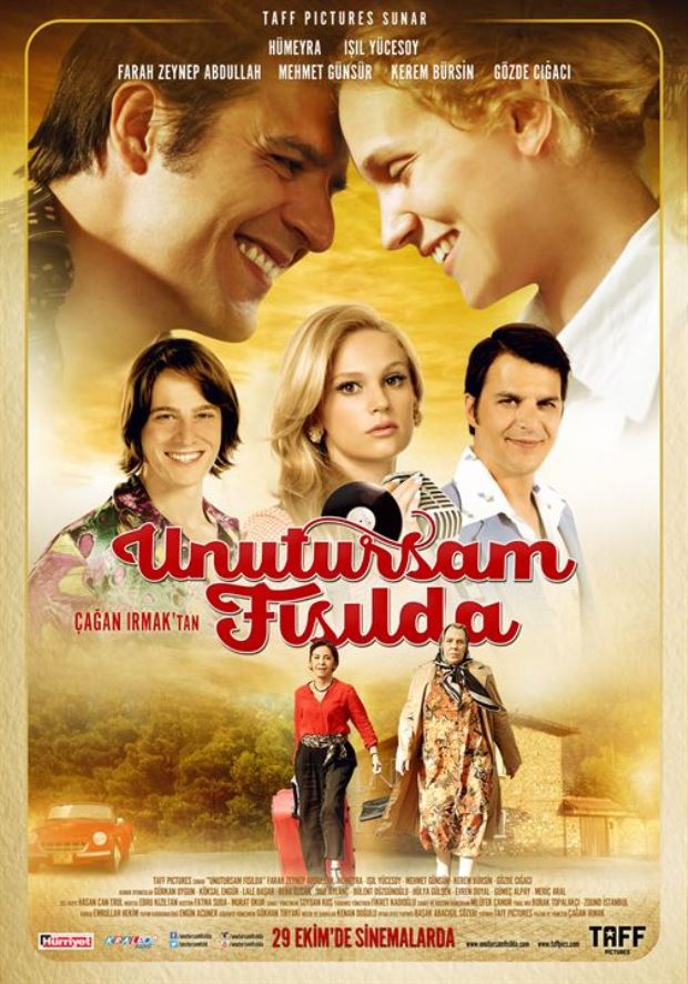 Whisper If I Forget (Unutursam Fısılda) (Farah Zeynep Abdullah - Mehmet Gunsur - Kerem Bursin) Poster