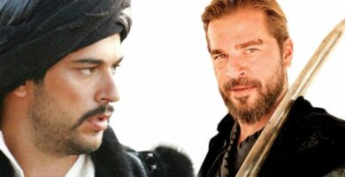 Engin Altan Duzyatan & Burak Ozcivit in Resurrection Osman (Diriliş Osman) Turkish Drama