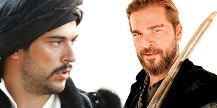 Engin Altan Duzyatan & Burak Ozcivit in Resurrection Osman (Diriliş Osman) Turkish Drama