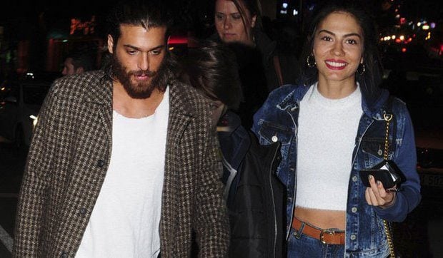 Demet Özdemir and Can Yaman