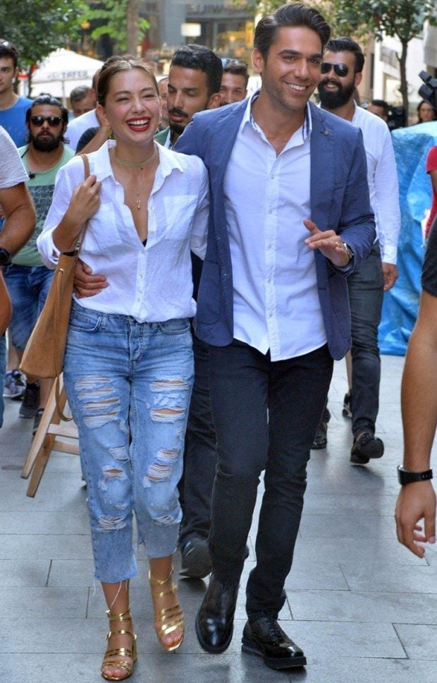 Neslihan Atagul and Kadir Doğulu