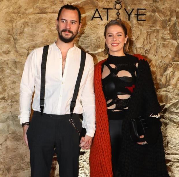 Burcu Biricik and Her Spouse - The Gift (Atiye) Tv Series