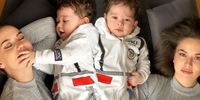 Fahriye Evcen Shares 1st Photo Of Her Adorable Baby Boy Karan Özcivit