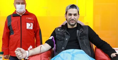 Murat Yıldırım Make Blood Donation