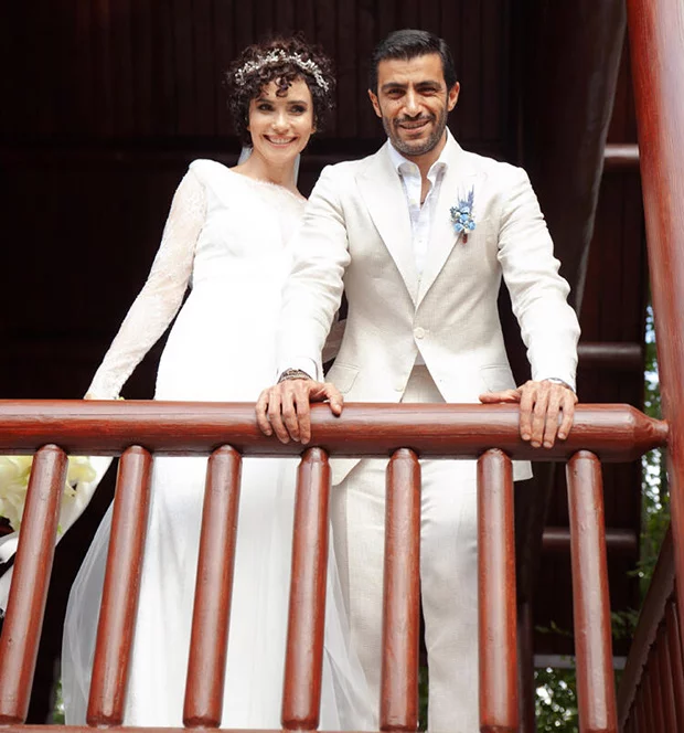 Songül Öden Got Married to Business Man Arman Bıçakçı 3 Songul Oden and her husband