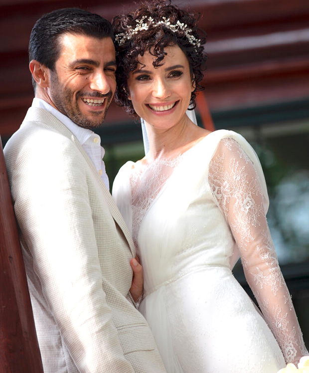 Songül Öden Got Married to Business Man Arman Bıçakçı 2 Songül Öden and her spouse Arman Bıçakçı